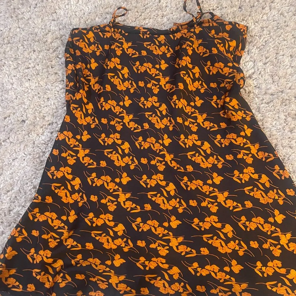 Princess Polly Floral Slip Midi Dress Size 10 - Picture 7 of 8